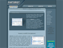 Tablet Screenshot of fakturist.com